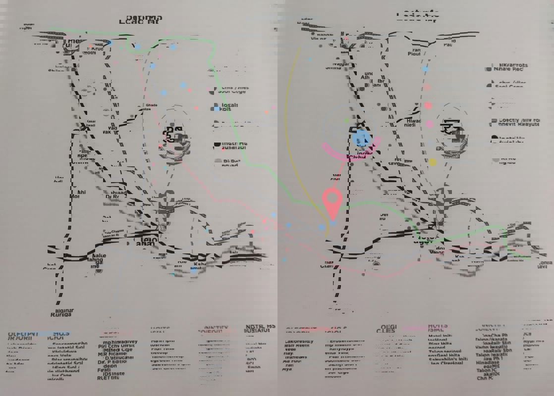 Residential Area Near Delhi Airport